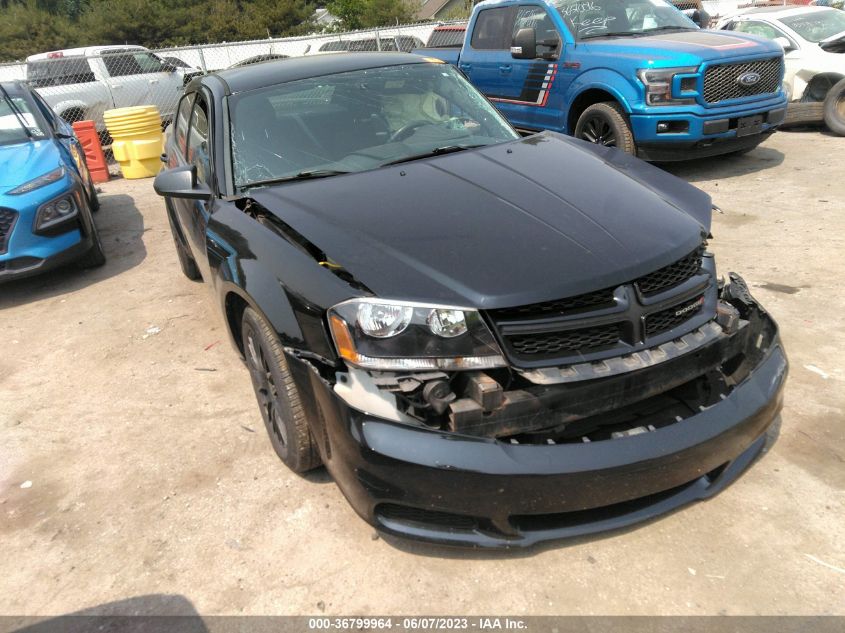 2014 DODGE AVENGER SE - 1C3CDZAB3EN200648