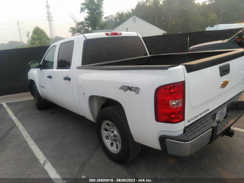 2013 CHEVROLET SILVERADO 1500 WORK TRUCK - 3GCPKPEA5DG343746