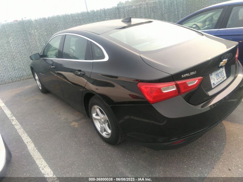 2016 CHEVROLET MALIBU LS - 1G1ZC5STXGF268976