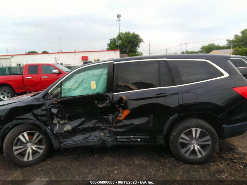 2018 HONDA PILOT EX-L - 5FNYF6H58JB055898