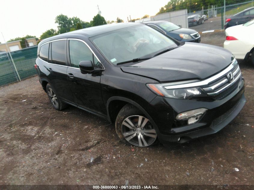 2018 HONDA PILOT EX-L - 5FNYF6H58JB055898