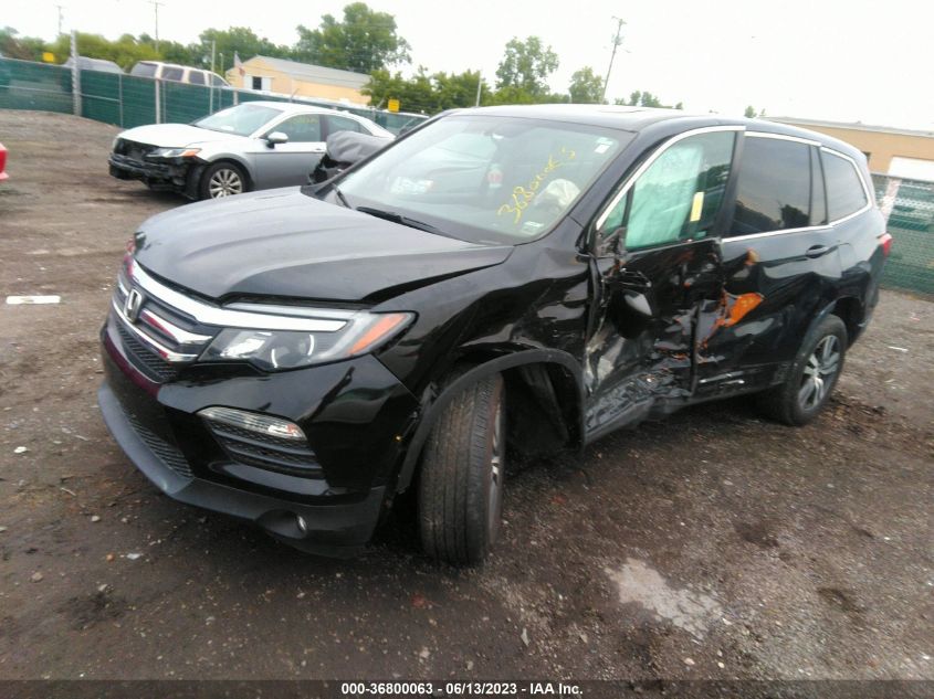 2018 HONDA PILOT EX-L - 5FNYF6H58JB055898