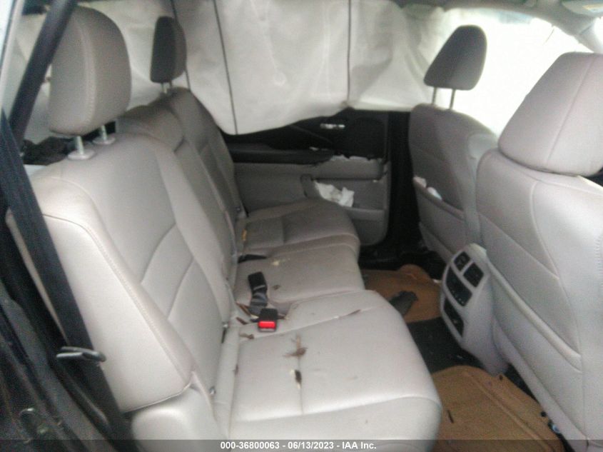 2018 HONDA PILOT EX-L - 5FNYF6H58JB055898