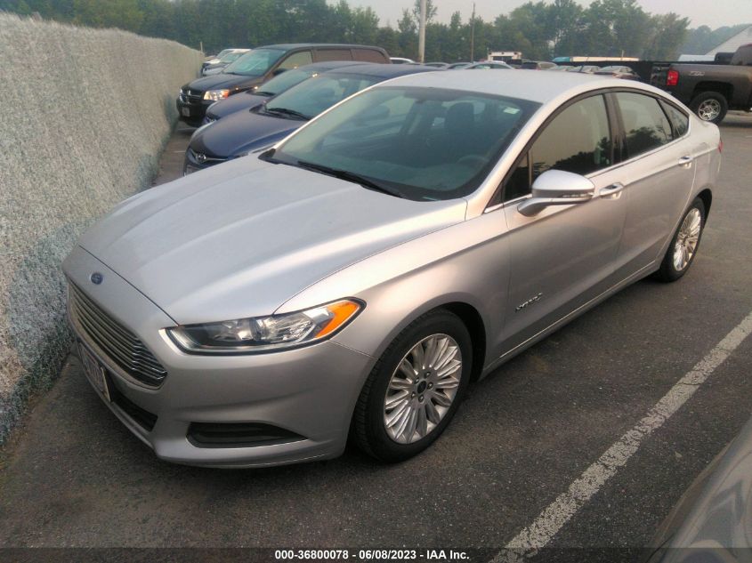 2016 FORD FUSION SE HYBRID - 3FA6P0LU2GR126302