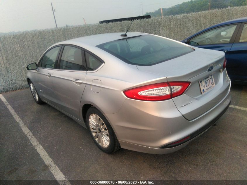 2016 FORD FUSION SE HYBRID - 3FA6P0LU2GR126302