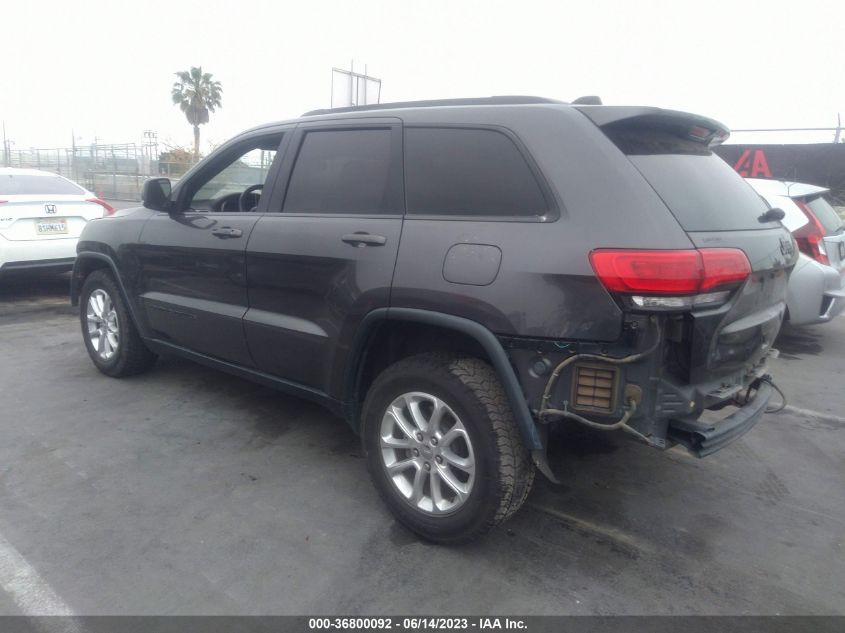 2016 JEEP GRAND CHEROKEE LAREDO - 1C4RJEAG2GC441778