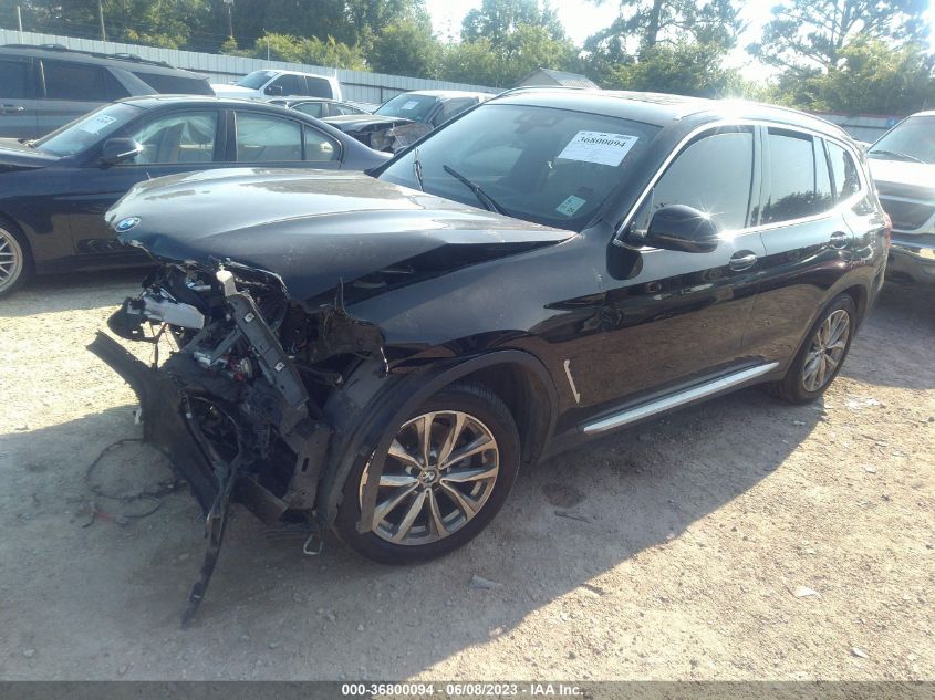 5UXTR7C57KLE88272 2019 BMW X3, photo no. 2