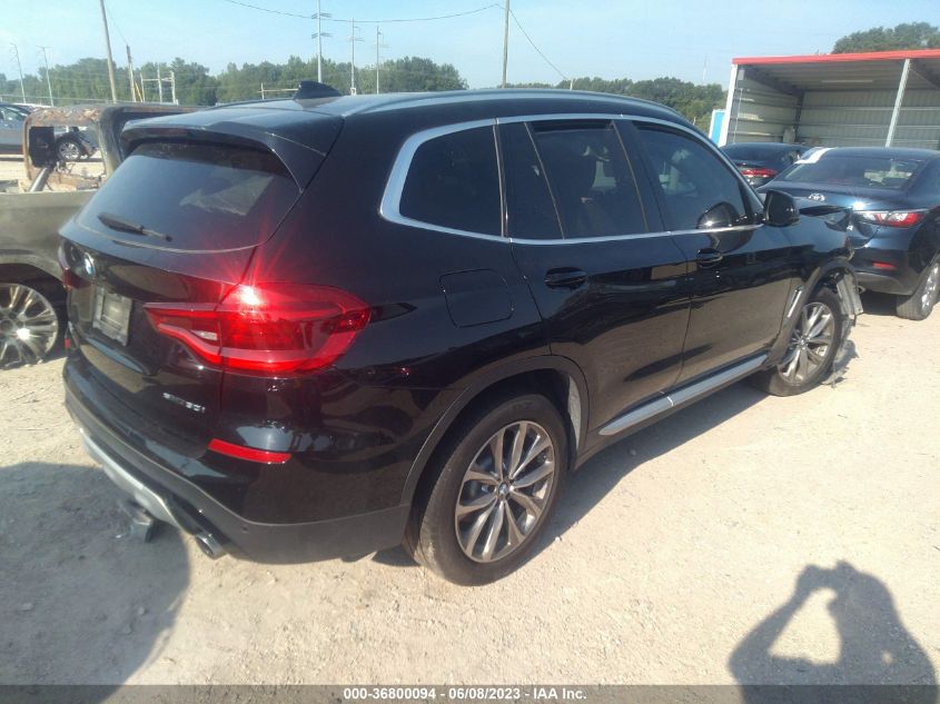 2019 BMW X3 SDRIVE30I - 5UXTR7C57KLE88272