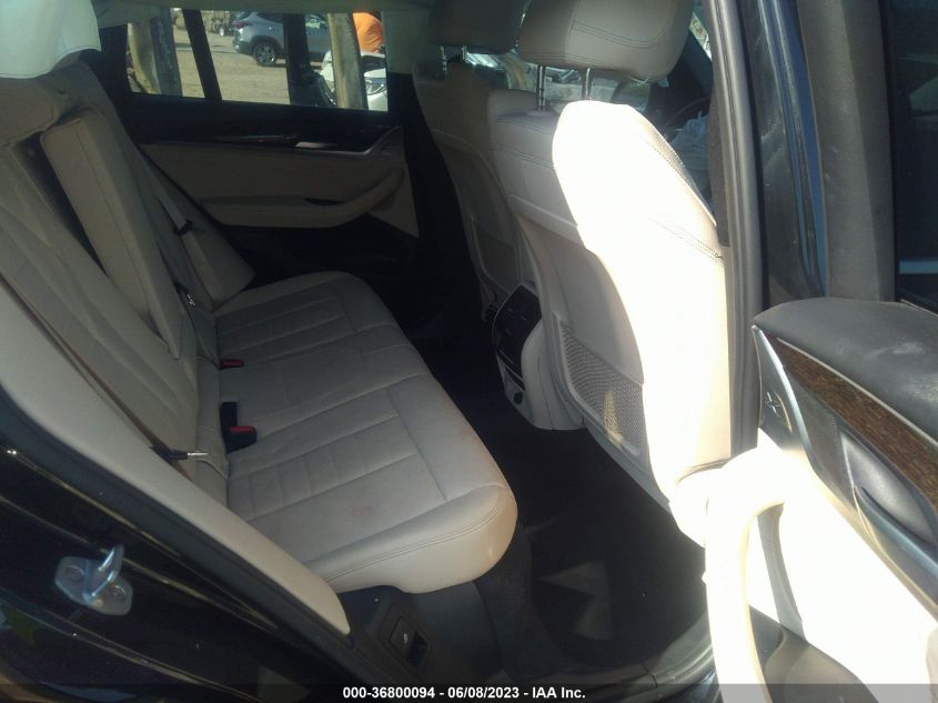 5UXTR7C57KLE88272 2019 BMW X3, photo no. 8