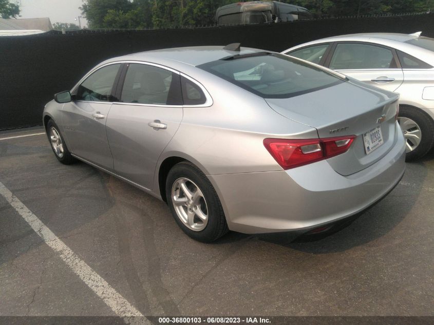 2016 CHEVROLET MALIBU LS - 1G1ZC5ST8GF227231