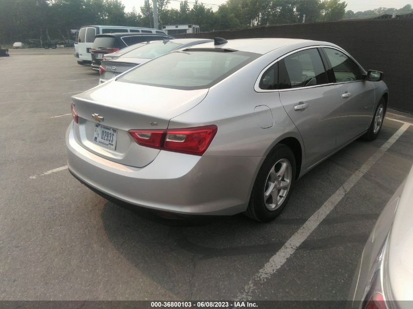 2016 CHEVROLET MALIBU LS - 1G1ZC5ST8GF227231