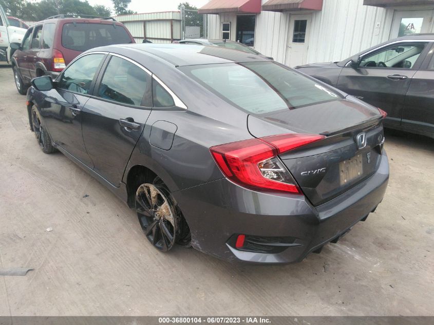2019 HONDA CIVIC SEDAN SPORT - 2HGFC2F86KH503090