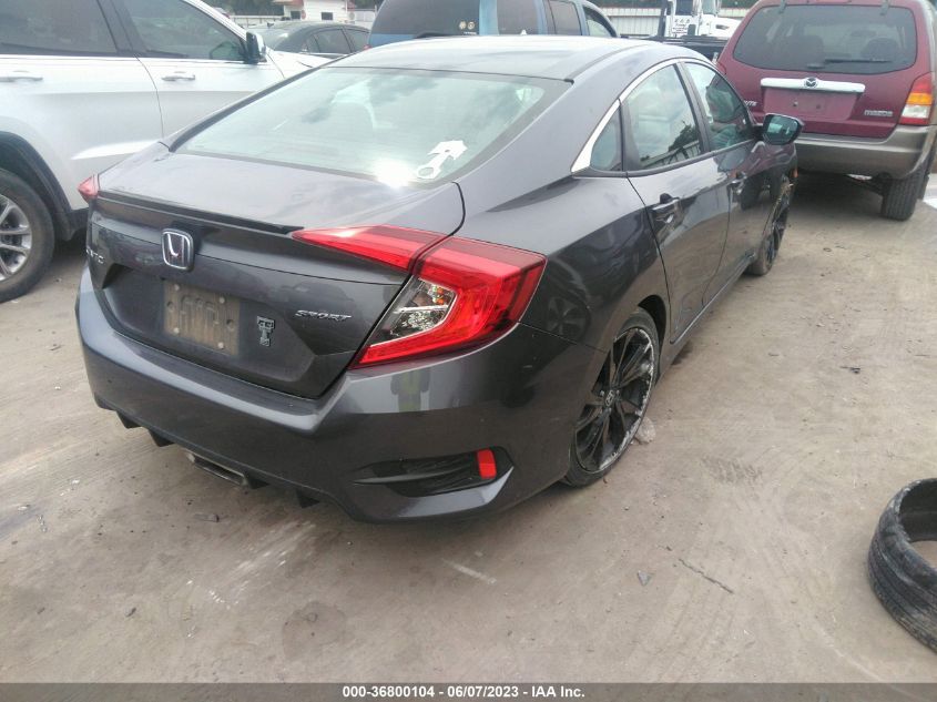2019 HONDA CIVIC SEDAN SPORT - 2HGFC2F86KH503090