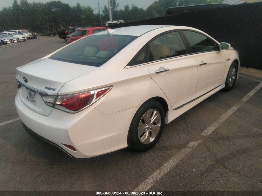 2015 HYUNDAI SONATA HYBRID - KMHEC4A43FA138751