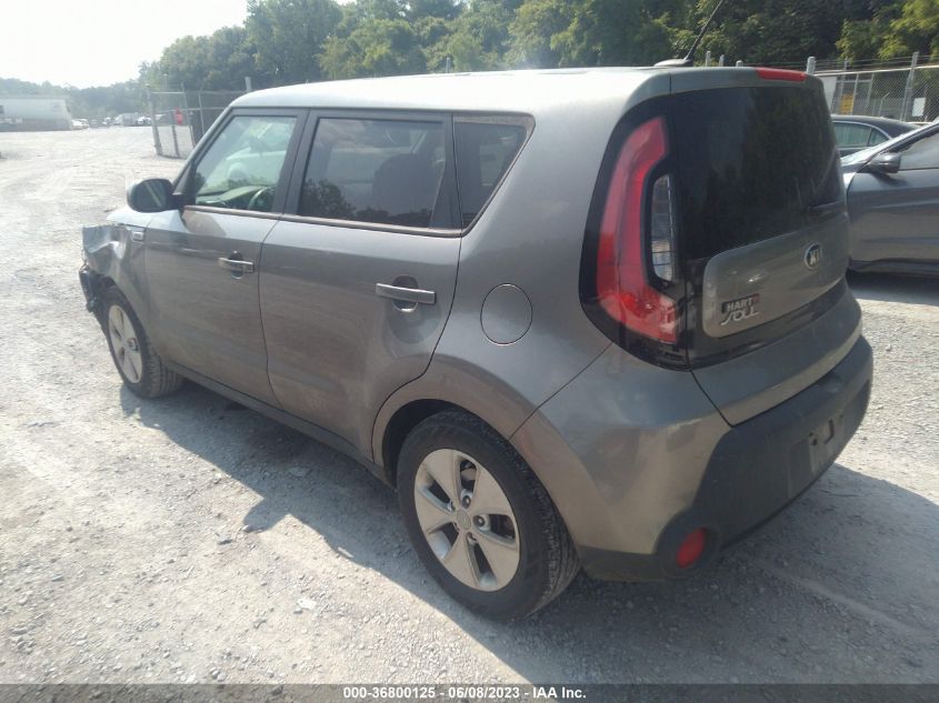 2016 KIA SOUL BASE - KNDJN2A25G7385624
