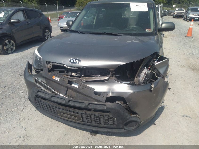 2016 KIA SOUL BASE - KNDJN2A25G7385624
