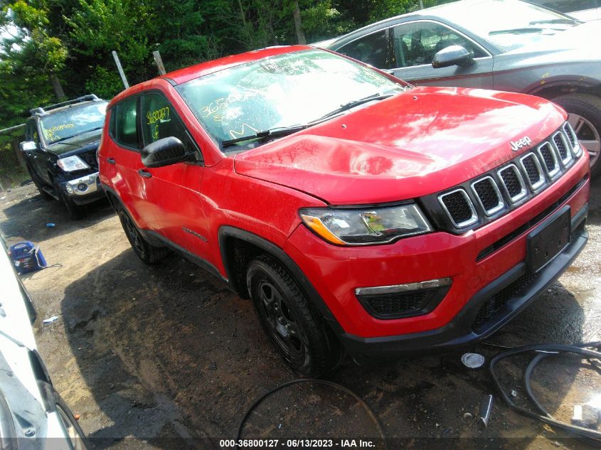 2018 JEEP COMPASS SPORT - 3C4NJDAB0JT480474