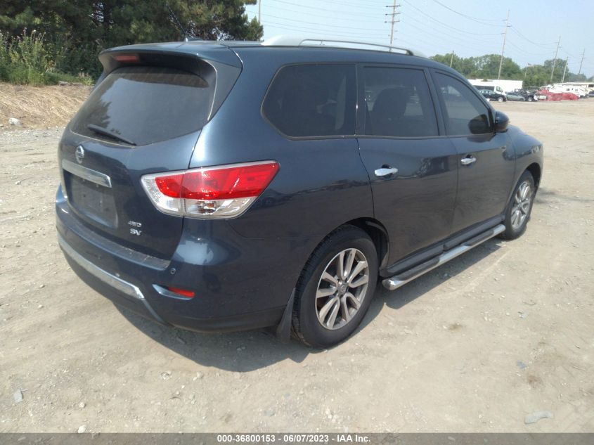 2015 NISSAN PATHFINDER S/SV/PLATINUM/SL - 5N1AR2MNXFC604301
