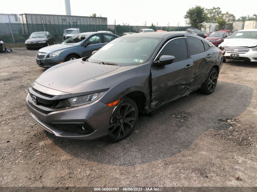 2021 HONDA CIVIC SEDAN SPORT - 2HGFC2F83MH556817