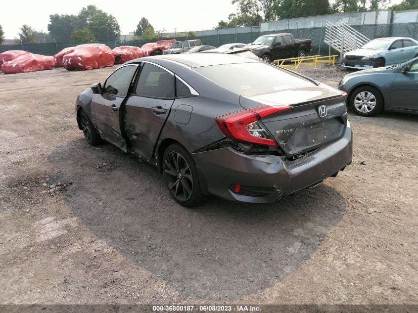 2021 HONDA CIVIC SEDAN SPORT - 2HGFC2F83MH556817