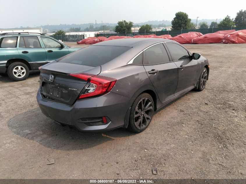 2021 HONDA CIVIC SEDAN SPORT - 2HGFC2F83MH556817