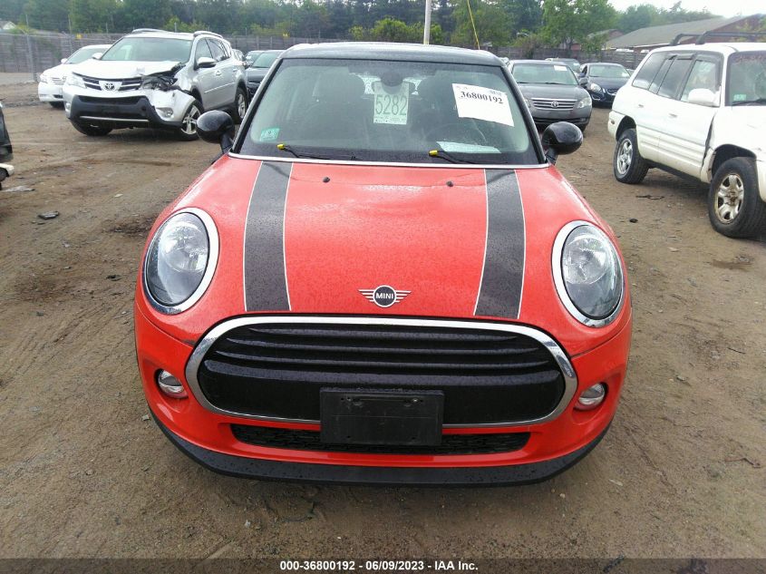 2019 MINI HARDTOP 4 DOOR COOPER WMWXU1C50K2J02113
