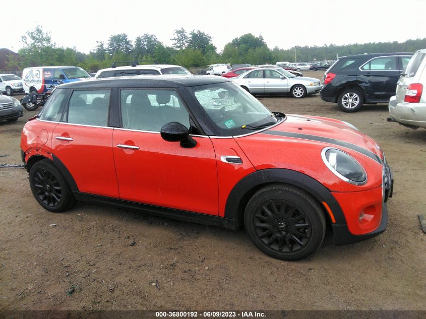 2019 MINI HARDTOP 4 DOOR COOPER WMWXU1C50K2J02113