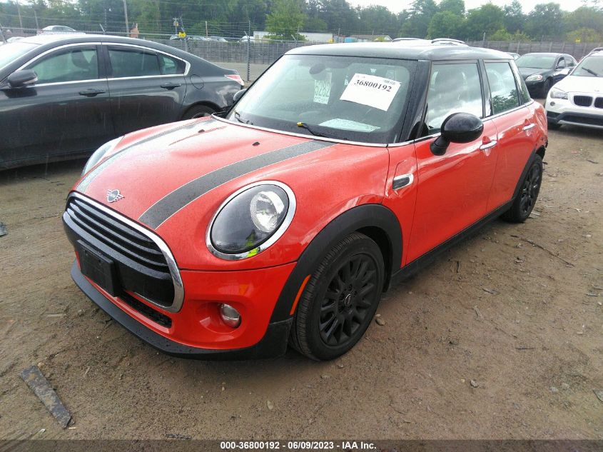 2019 MINI HARDTOP 4 DOOR COOPER WMWXU1C50K2J02113