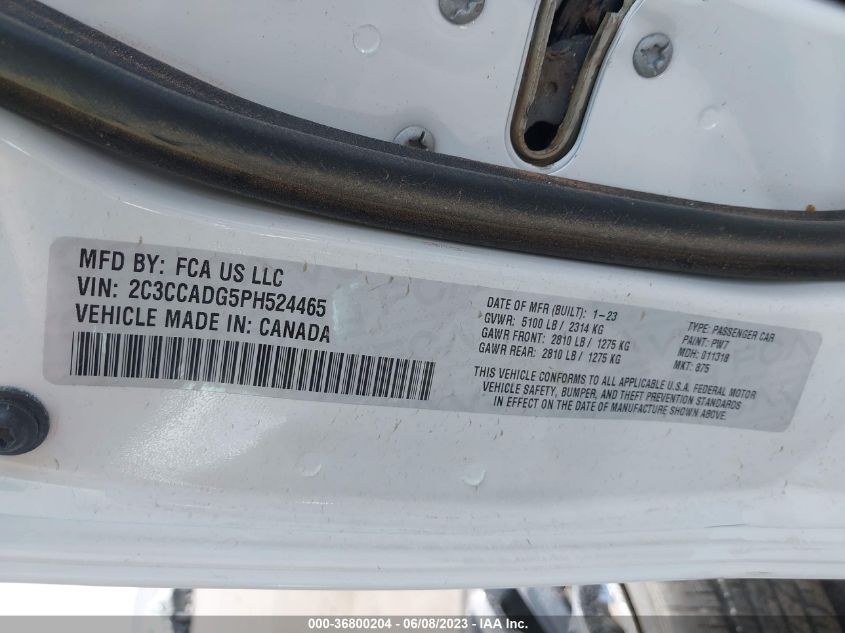 2023 CHRYSLER 300 TOURING L - 2C3CCADG5PH524465