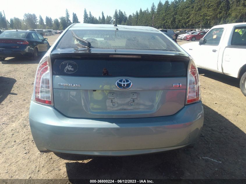 2015 TOYOTA PRIUS FOUR - JTDKN3DU0F1972838