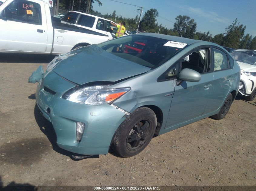 2015 TOYOTA PRIUS FOUR - JTDKN3DU0F1972838