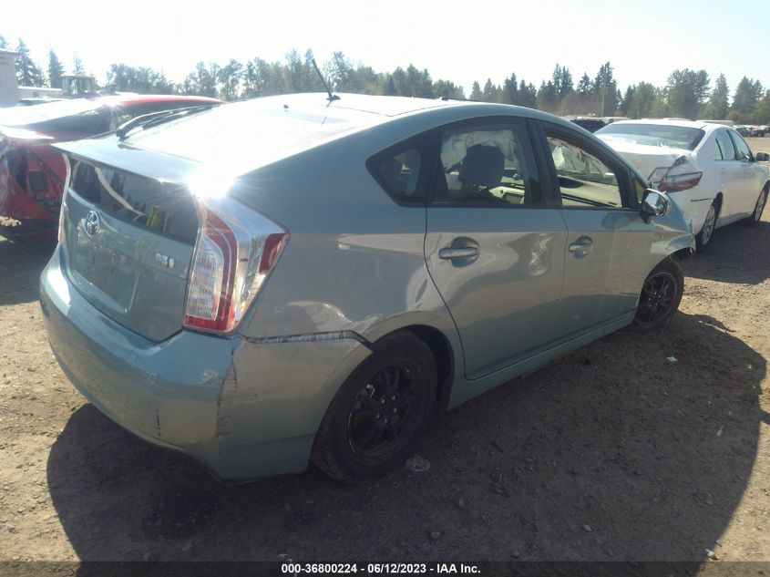 2015 TOYOTA PRIUS FOUR - JTDKN3DU0F1972838