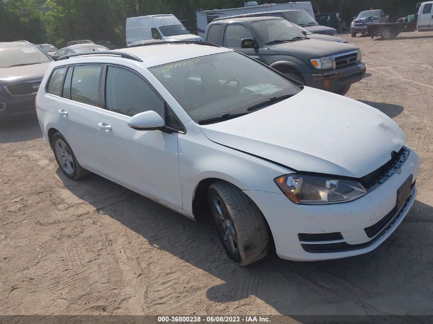 2015 VOLKSWAGEN GOLF SPORTWAGEN TDI S - 3VWFA7AU2FM503470