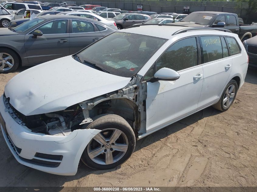 2015 VOLKSWAGEN GOLF SPORTWAGEN TDI S - 3VWFA7AU2FM503470