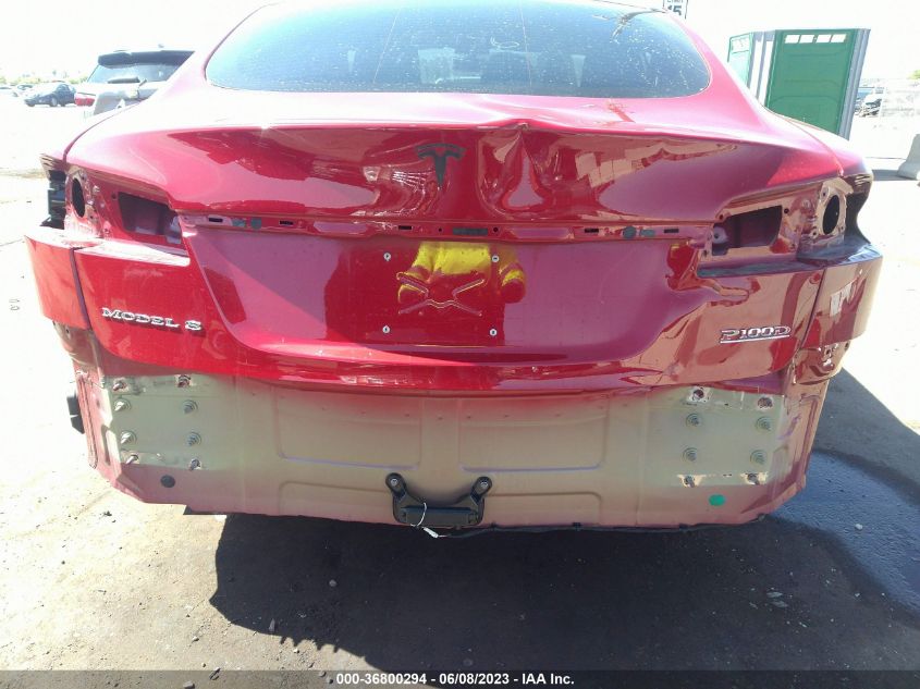 2018 TESLA MODEL S 75D/100D/P100D - 5YJSA1E48JF293317