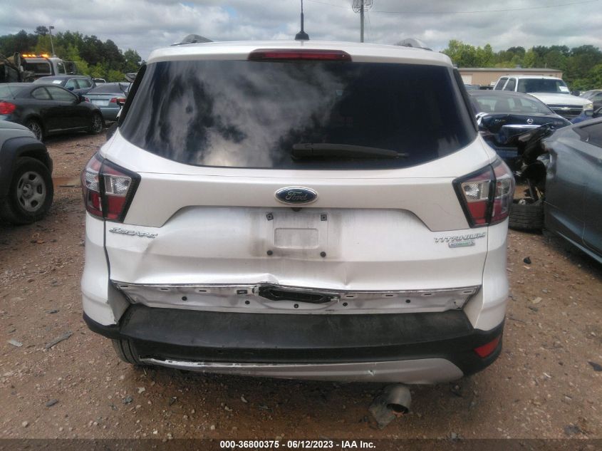 2017 FORD ESCAPE TITANIUM - 1FMCU0J9XHUB72986