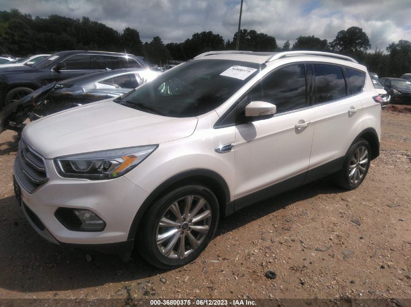 2017 FORD ESCAPE TITANIUM - 1FMCU0J9XHUB72986