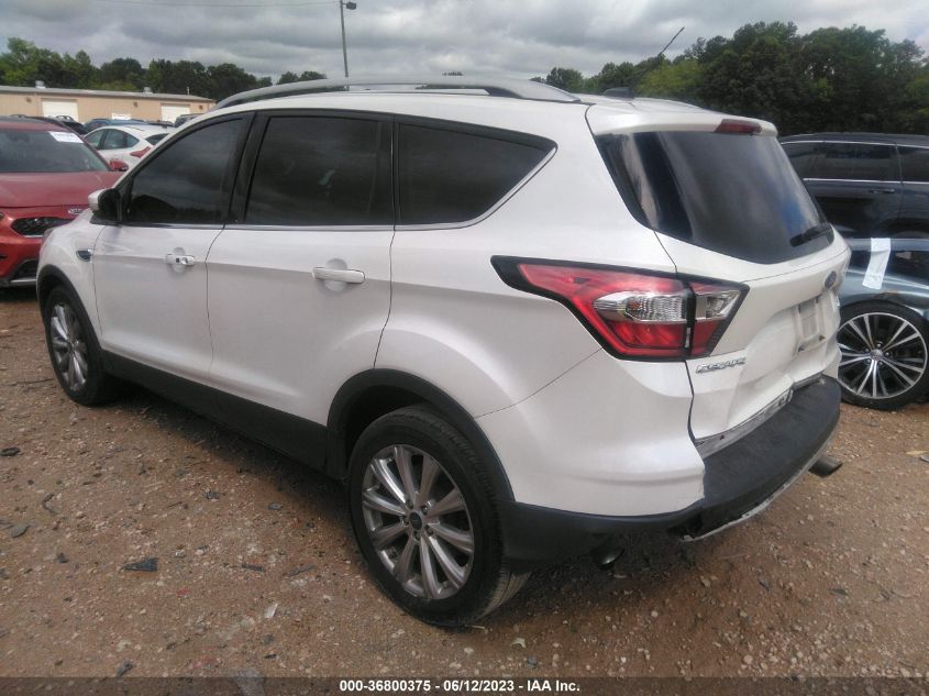 2017 FORD ESCAPE TITANIUM - 1FMCU0J9XHUB72986