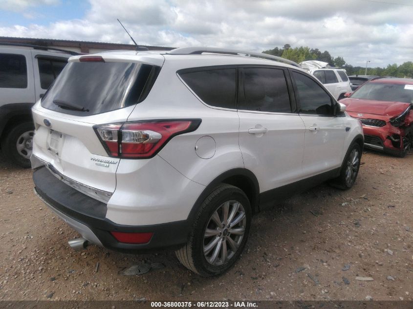 2017 FORD ESCAPE TITANIUM - 1FMCU0J9XHUB72986