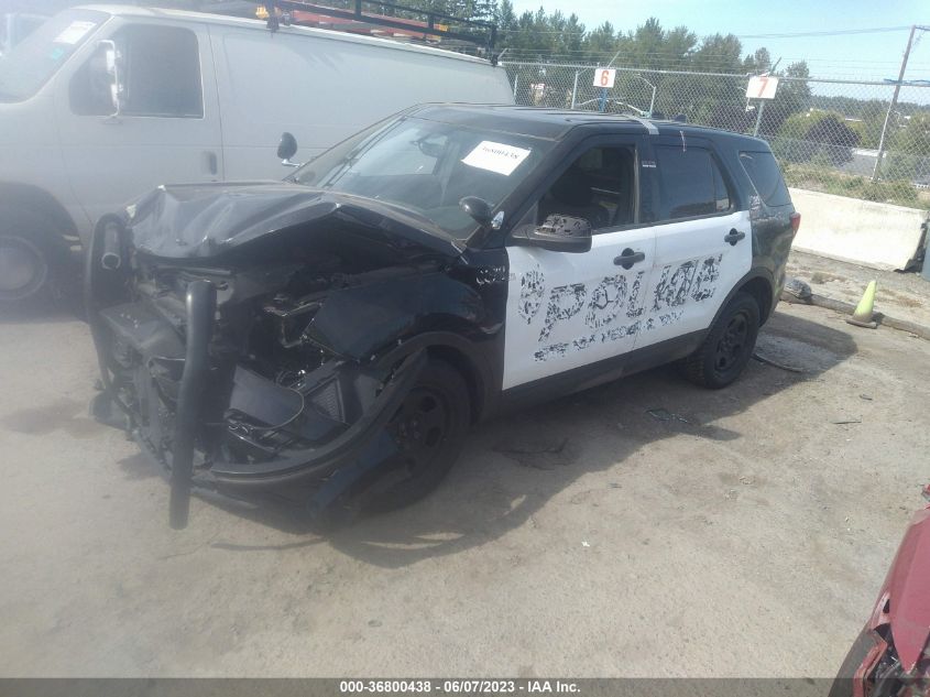 2018 FORD POLICE INTERCEPTOR - 1FM5K8AR4JGC19222