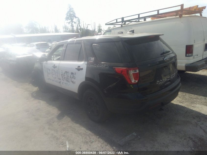 2018 FORD POLICE INTERCEPTOR - 1FM5K8AR4JGC19222