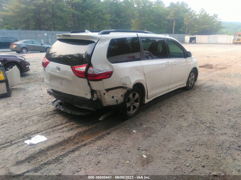 2019 TOYOTA SIENNA LE - 5TDKZ3DC7KS978483