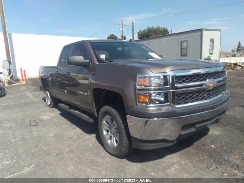 2014 CHEVROLET SILVERADO 1500 WORK TRUCK - 1GCRCPEC6EZ278057