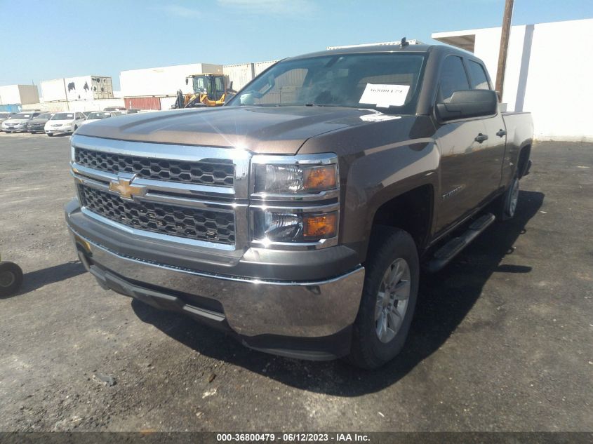 2014 CHEVROLET SILVERADO 1500 WORK TRUCK - 1GCRCPEC6EZ278057