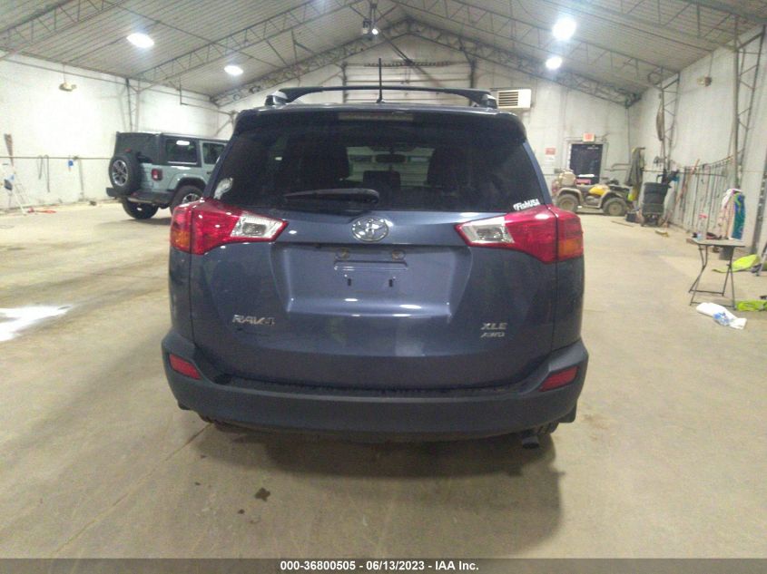 2013 TOYOTA RAV4 XLE - JTMRFREV7D5012475