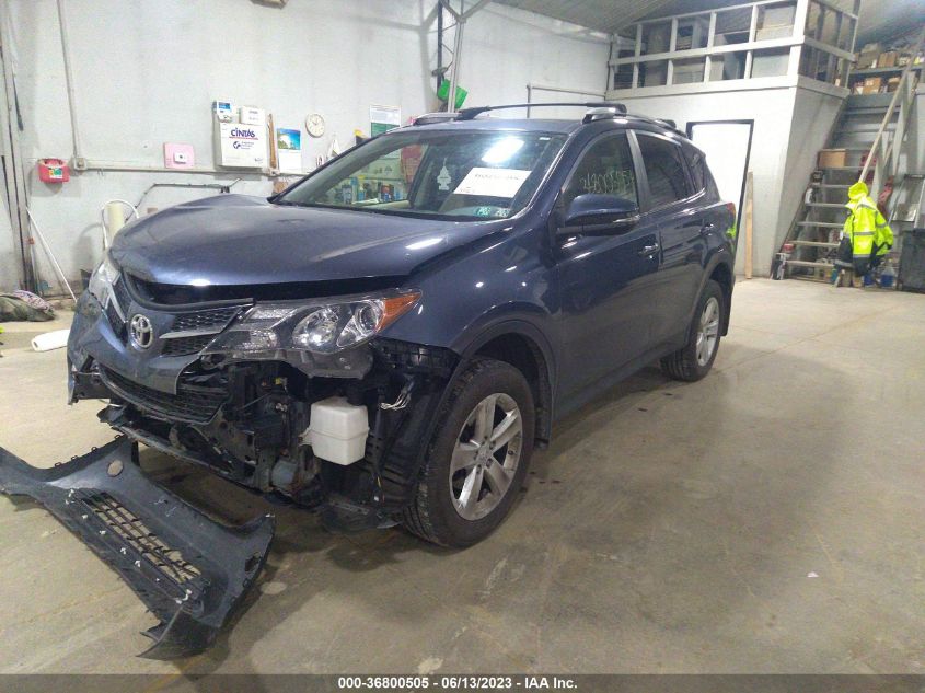 2013 TOYOTA RAV4 XLE - JTMRFREV7D5012475