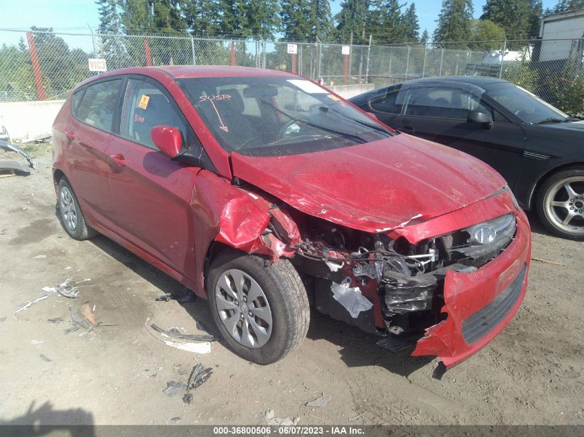 2017 HYUNDAI ACCENT SE - KMHCT5AE7HU352018