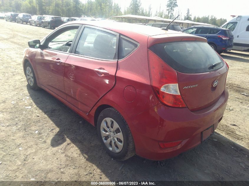 2017 HYUNDAI ACCENT SE - KMHCT5AE7HU352018