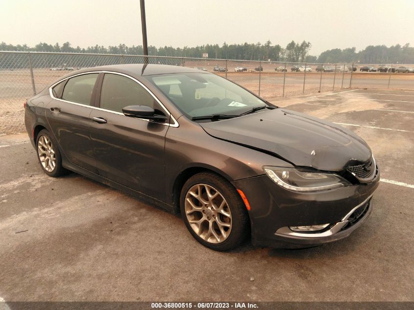 2015 CHRYSLER 200 C - 1C3CCCEG9FN567321