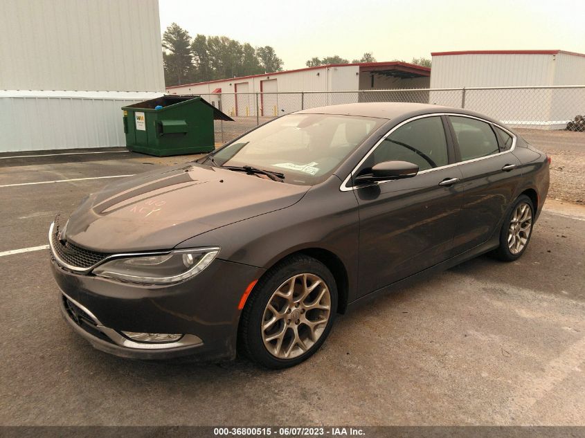 2015 CHRYSLER 200 C - 1C3CCCEG9FN567321